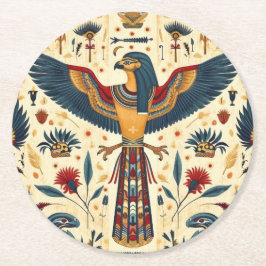 Gouden Farao Onderzetters" Ronde Kartonnen Onderzetter