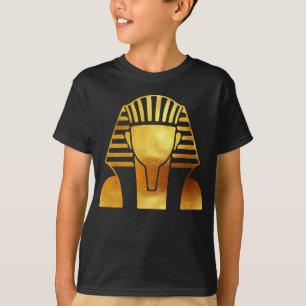 Gouden farao's erfenis: Egyptisch masker T-shirt