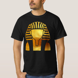 Gouden farao's erfenis: Egyptisch masker T-shirt