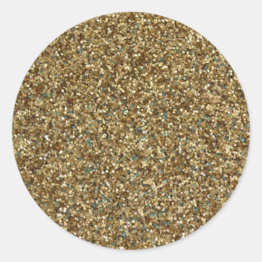 GOUDEN (faux) GLITTER STICKERS (Voorkant)