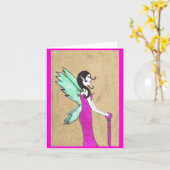 gouden fee kaart (Gele Bloem)
