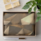 Gouden Feest Luxe Glam Glittersuede Drip Drippende Tissuepapier (Geschenk)