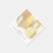 Gouden Fiesta Moderne Franje Afscheid van de Maagd Servet (Hoek)