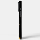 Gouden fietsvlaggen in een gedurfd display Case-Mate iPhone case (Achterkant / Links)