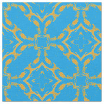 Gouden filigraan en turquoise patroon