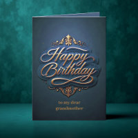Gouden filigraan wervelingen en elegante script ve