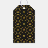gouden filigree gift labels cadeaulabel (Voorkant)