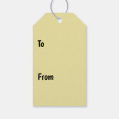 gouden filigree gift labels cadeaulabel (Achterkant)