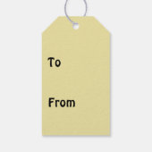 gouden filigree gift labels cadeaulabel (Achterkant)