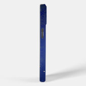 Gouden Fleur de Lis op Blauw Case-Mate iPhone Case (Achterkant / Rechts)