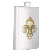 Gouden Fleur de Lis op Blauw Flacon (Rechts)