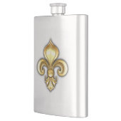 Gouden Fleur de Lis op Blauw Flacon (Links)