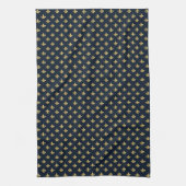 Gouden Fleur De Lis Theedoek (Verticaal)