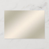 Gouden  Floral Detail behuizing Kaart (Achterkant)