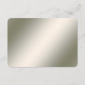 Gouden Floral Lijst Detail Enclosure Kaart (Achterkant)