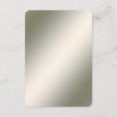 Gouden  Floral Lijst Detail Enclosure Kaart (Achterkant)