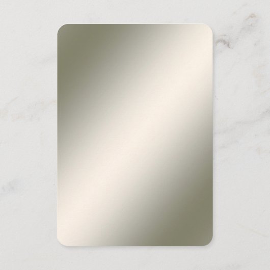 Gouden  Floral Lijst Detail Enclosure Kaart (Achterkant)