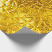 Gouden folie abstract cadeaupapier (Hoek)