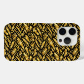 Gouden Folie Abstract Patroon Case-Mate iPhone Case (Achterkant (horizontaal))