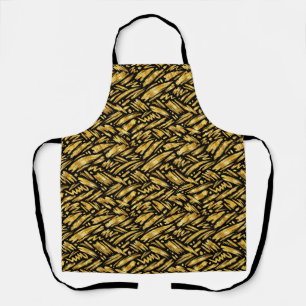 Gouden Folie Abstract Patroon Schort