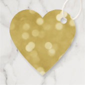 Gouden folie Bedoeld Voor De Bijenbruiloft Bedankjes Labels (Achterkant)