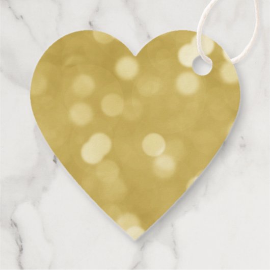 Gouden folie Bedoeld Voor De Bijenbruiloft Bedankjes Labels (Achterkant)