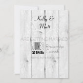 Gouden folie Bohemian Glamour | Foto De datum opsl Save The Date (Achterkant)