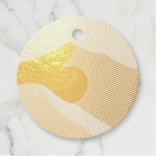 Gouden Folie Cadeaublaadjes Mt Tamalpais Bedankjes Labels