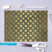 Gouden Folie Dankzegging Tissuepapier (Craft)