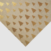 Gouden folie en Kraft papier rustieke kerstboom (Detail)