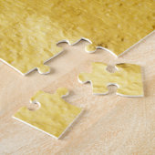 Gouden folie: glanzende Abstracte textuur Legpuzzel (Zijkant)
