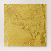 Gouden folie: glanzende Abstracte textuur Legpuzzel (Horizontaal)