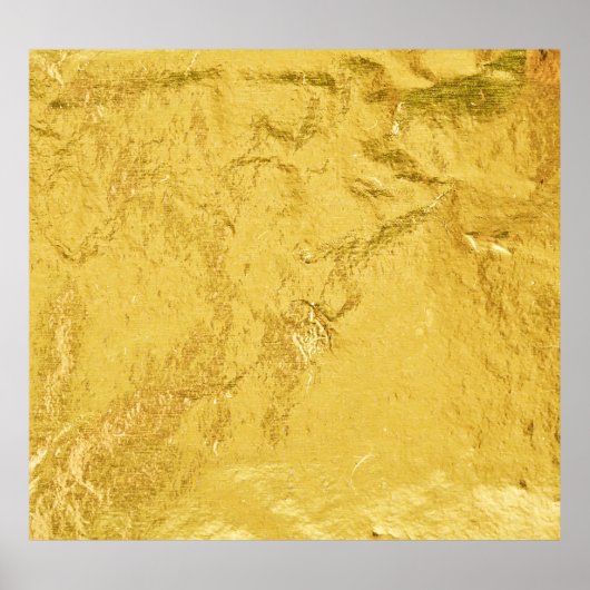 Gouden folie: glanzende Abstracte textuur Poster (Voorkant)