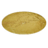 Gouden folie: glanzende Abstracte textuur Snijplank (Hoek)