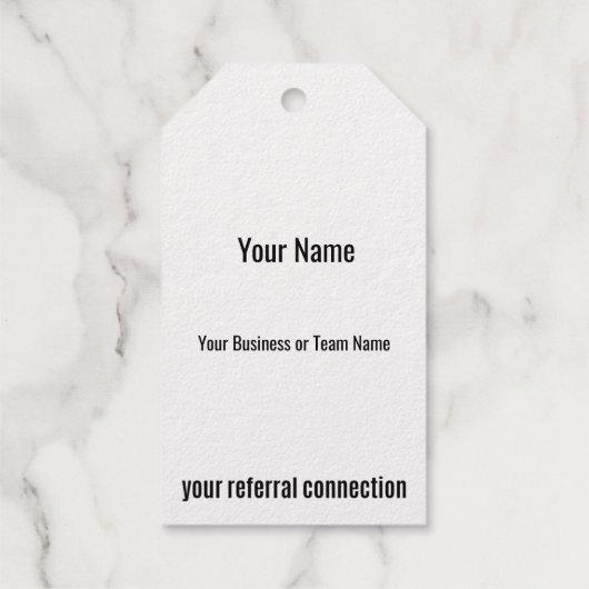 Gouden folie groot - "Proost! Het is Sluitingsdag" Cadeaulabels (Achterkant)