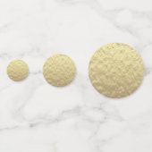 Gouden folie look confetti (Voorkanten)
