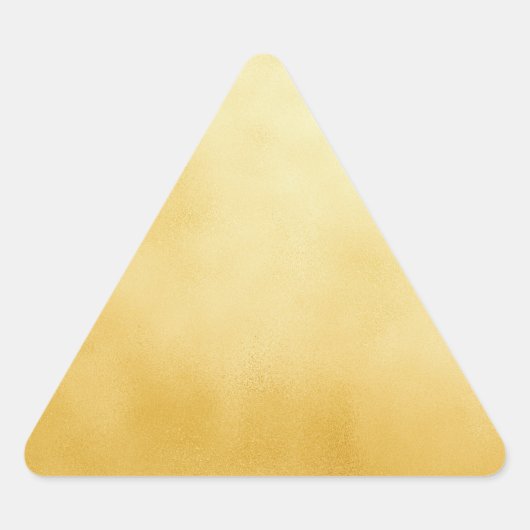 Gouden Folie Nep Goud Sticker (Voorkant)