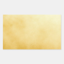 Gouden Folie Nepgoud Rechthoekige Sticker