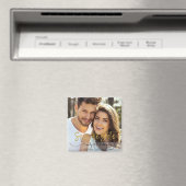 Gouden Folie Script Bruiloft Save the Date Magnet (Insitu (Vaatwasser))