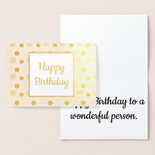 Gouden Folie Stippen Kaarten (Display)