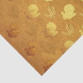 Gouden Folie Thanksgiving Tissuepapier (Detail)