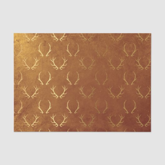 Gouden Folie Thanksgiving Tissuepapier (Voorkant)