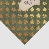 Gouden Folie Thanksgiving Tissuepapier (Detail)