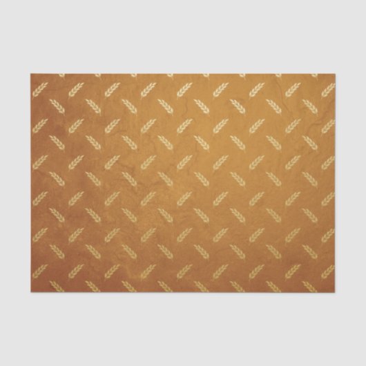 Gouden Folie Thanksgiving Tissuepapier (Voorkant)