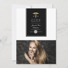 Gouden Folie Verpleegkunde Graduation Party | Aank Kaart