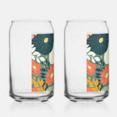 Gouden folie zijn & haar bruiloft wijnglazen blikvorm glas (Rechts)