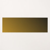 Gouden foliekleurverloop yogamat (Voorkant (horizontaal))