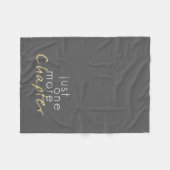 Gouden Fonkeling enkel Één Meer Deken van de Vacht (Voorkant (Horizontaal))