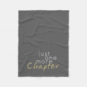 Gouden Fonkeling enkel Één Meer Deken van de Vacht (Voorkant)