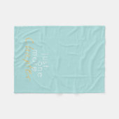 Gouden Fonkeling enkel Één Meer Deken van de Vacht (Voorkant (Horizontaal))